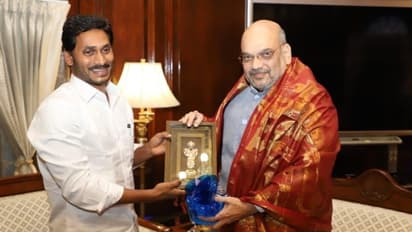 ജഗന്മോഹന് റെഡ്ഡി അമിത് ഷായുമായി കൂടിക്കാഴ്ച നടത്തി