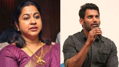 విశాల్ కి రాధిక స్ట్రాంగ్ వార్నింగ్!