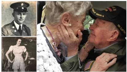 ലോകമഹായുദ്ധ കാലത്തെ പ്രണയം,വിരഹം ;75 വര്ഷങ്ങള്ക്ക് ശേഷം പുനസമാഗമം!