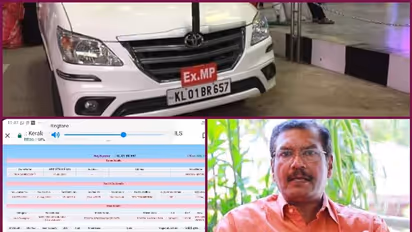 കാറിൽ EX-MP ബോർഡ് സോഷ്യൽ മീഡിയയിൽ വിവാദം; സമ്പത്ത് പറയുന്നത്