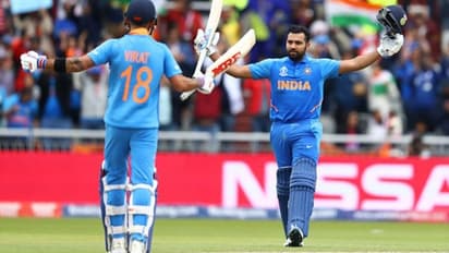 World Cup 2019 — India vs Pakistan: Rohit Sharma hits ton to join Virat Kohli in elite club
