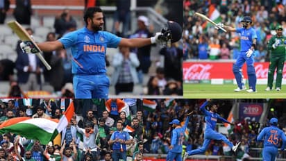 உலக கோப்பையில் 7வது முறையாக பாகிஸ்தானை அடித்து நொறுக்கி இந்திய அணி அபார வெற்றி