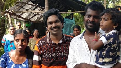 ദുരിതം അനുഭവിക്കുന്ന കടലിന്‍റെ മക്കള്‍ക്ക് സഹായവുമായി നടന്‍ സന്തോഷ് പണ്ഡിറ്റ്