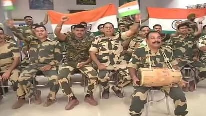 ಪಾಕ್ ಮಣಿಸಿದ ಭಾರತ, ವೀರ ಯೋಧರ ಸಂಭ್ರಮ ಹೀಗಿತ್ತು