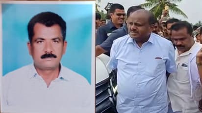 ಸಾಲಬಾಧೆಗೆ ರೈತ ಆತ್ಮಹತ್ಯೆ: ಮೃತ ಸುರೇಶ್ ಅಂತ್ಯಕ್ರಿಯೆಯಲ್ಲಿ ಸಿಎಂ ಭಾಗಿ