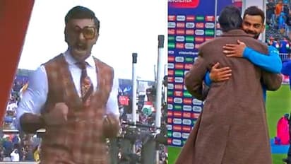 মাঠ জুড়ে রণবীরের 'পাগলামি'! হঠাৎই বিরাটকে জড়িয়ে ধরলেন অনুষ্কার প্রাক্তন প্রেমিক