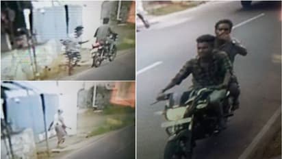 സിഗരറ്റ് ചോദിച്ചെത്തിയവർ വൃദ്ധയുടെ മാല പൊട്ടിച്ച് കടന്നു; സിസിടിവി ദൃശ്യങ്ങൾ പുറത്ത്