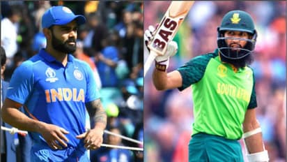 অল্পের জন্য বেঁচে গেলেন কোহলি! আমলা কিন্তু বিরাট পিছিয়ে থাকলেন না