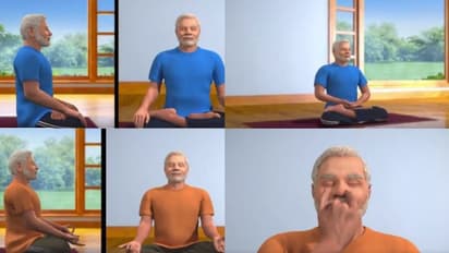 മെഡിറ്റേഷന്റെ ഗുണങ്ങൾക്കൊപ്പം നാഡീശോധന പ്രാണായാമവും; മോദിയുടെ പുതിയ അനിമേഷൻ വീഡിയോ