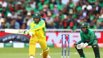 ಆಸ್ಟ್ರೇಲಿಯಾ-ಬಾಂಗ್ಲಾದೇಶ ಪಂದ್ಯ ಮಳೆಯಿಂದ ತಾತ್ಕಾಲಿಕ ಸ್ಥಗಿತ!