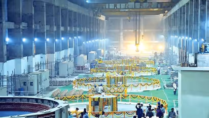 రంగనాయకసాగర్లోకి గోదావరి నీళ్లు: నీటిని విడుదల చేసిన మంత్రులు హరీష్, కేటీఆర్