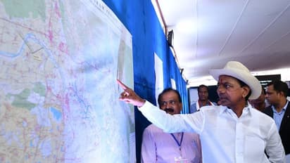 కాళేశ్వరం ప్రాజెక్టును ప్రారంభించిన సీఎం కేసీఆర్ (ఫోటోలు)