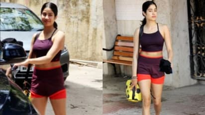 മുടങ്ങാതെ വ്യായാമം ചെയ്യുന്ന ജാന്‍വി; വൈറലായി  ജിം ചിത്രങ്ങള്‍