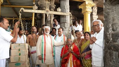 టీటీడీ చైర్మన్ వైవీ సుబ్బారెడ్డి తిరుమలలో ఇలా...(ఫొటోలు)