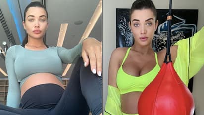 Pregnant Amy Jackson flaunts baby bump, workout session and food  cravings