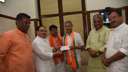 MP ಆಗದೇ ಮೋದಿ ಸರ್ಕಾರದಲ್ಲಿ ಸಚಿವರಾಗಿರುವ ಜೈಶಂಕರ್ ಬಿಜೆಪಿ ಸೇರ್ಪಡೆ