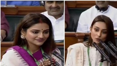 ಎಂಪಿಯಾಗಿ ಪ್ರಮಾಣ ತೆಗೆದುಕೊಂಡ ನುಸ್ರತ್-ಮಿಮಿ..ಟ್ರೋಲ್ ಗೆ ಅವಕಾಶವೇ ಇಲ್ಲ!