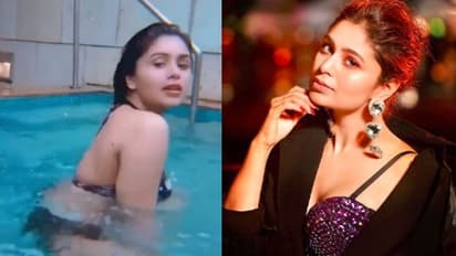 সুইমিং পুলেই ঋতাভরীর নাম ধরে কে ডাকলেন! জলেই যেন উষ্ণতা বাড়ালেন অভিনেত্রী