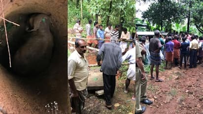 ആവശ്യങ്ങള് അംഗീകരിക്കാതെ കിണറ്റില് വീണ ആനയെ രക്ഷിക്കാന് അനുവദിക്കില്ലെന്ന് നാട്ടുകാര്