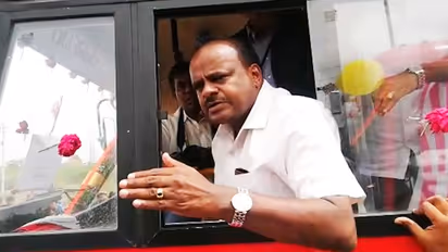 Kumaraswamy’s ‘you vote for Modi’ rant at protestors: BJP condemns Karnataka CM’s behaviour