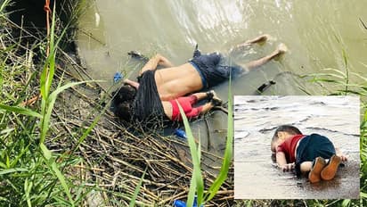 ಅಮೆರಿಕಾಗೆ ನುಸುಳುವ ವೇಳೆ ತಂದೆ, ಮಗಳ ಸಾವು!: ಫೋಟೋ ವೈರಲ್