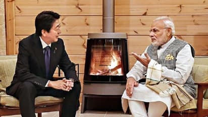 PM Modi, Shinzo Abe review progress of bullet train project