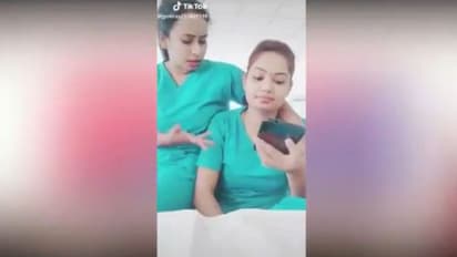 ভাইরাল নার্সদের টিকটিক ভিডিও, কর্তব্যে গাফিলতির অভিযোগে করা হল শো-কজ