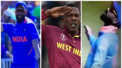 ಶೆಲ್ಡಾನ್ ಕಾಟ್ರೆಲ್ಗೆ ಆರ್ಮಿ ಸೆಂಡ್ ಆಫ್ ನೀಡಿದ ಶಮಿ!