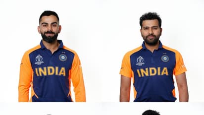 ప్రపంచ కప్ 2019: మెన్ ఇన్ బ్లూ కాదు...మేన్ ఇన్ ఆరెంజ్...న్యూజెర్సీలో ఆటగాళ్ల నయా లుక్ (ఫోటోలు)