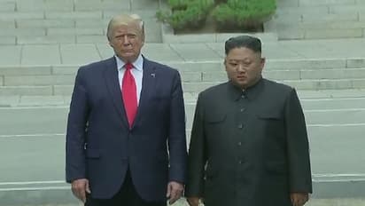 ಐತಿಹಾಸಿಕ ಹೆಜ್ಜೆ: ಉ.ಕೊರಿಯಾಗೆ ಕಾಲಿಟ್ಟ ಟ್ರಂಪ್!