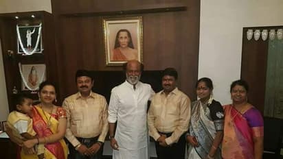 ரஜினிகாந்தை வீட்டில் சந்தித்து ஆசி பெற்ற ஏ.சி.எஸ்.அருண் குமார்!