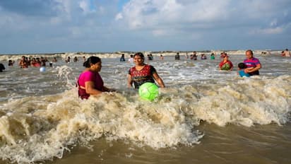 Digha beach returning to normalcy as tourism reopens; minimal crowd spotted