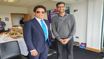 సచిన్ ప్రశ్నకు సుందర్ పిచాయ్ జవాబు... ధోని స్టైల్లో