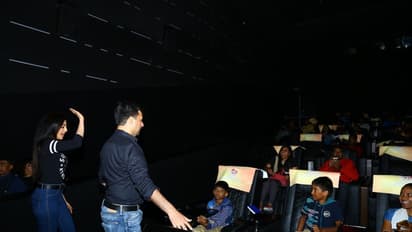 Bengaluru: Pranitha Subhash makes special appearance at screening of India-England World Cup 2019 match