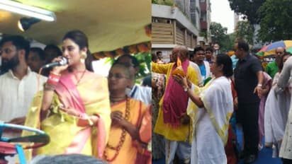 রাতে রিসেপশন নুসরতের! ফতোয়ার তোয়াক্কা না করে মমতার সঙ্গে ইসকনে রথের দড়ি টানলেন সাংসদ