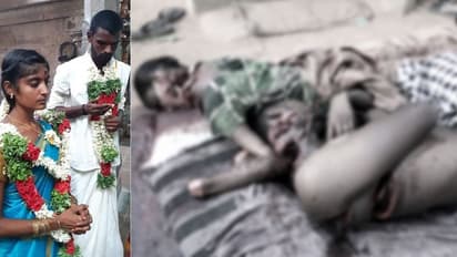 தூங்கிக்கொண்டிருந்த புதுமண ஜோடியை துடிக்க துடிக்க கொன்ற மர்ம கும்பல்... ஜாதி வெறியில் ஆணவக் கொலை!!