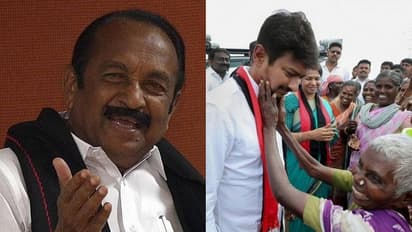 மு.க... ஃபேமிலியின் மூன்றாம் தலைமுறை வாரிசை முதல் ஆளாக வரவேற்கும் வைகோ...