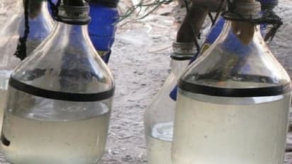 മാവടിയിൽ എട്ട് ലിറ്റർ ചാരായവും 120 ലിറ്റർ കോടയും പിടികൂടി