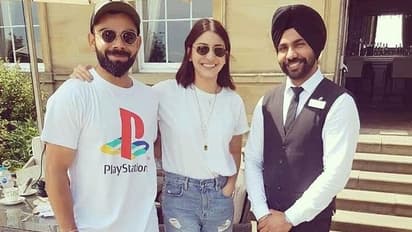 ಶ್ರೀಲಂಕಾ ಪಂದ್ಯಕ್ಕೂ ಮುನ್ನ ಕೊಹ್ಲಿ -ಅನುಷ್ಕಾ ಜಾಲಿ ರೌಂಡ್ಸ್!