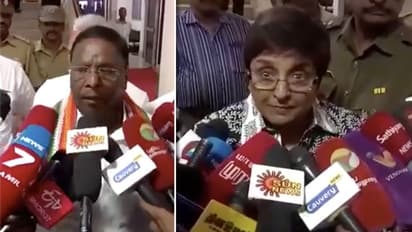 கிரண்பேடியை "பேய்"ன்னு திட்டிய முதல்வர்..! வேற லெவலில் மோதிக்கொள்வதால் பரபரப்பு ..!