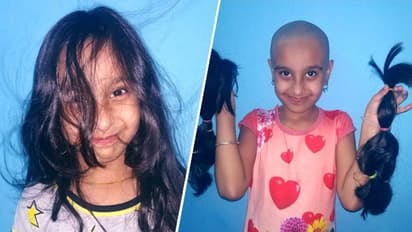 ন্যাড়া হয়ে ফেসবুকে ভাইরাল রায়গঞ্জের ঋষিকা, তাকে দেখেই চুল কাটছে অন্যরাও