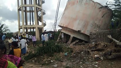 ಯಾದಗಿರಿ: ಕುಸಿದ ನೀರಿನ ಟ್ಯಾಂಟ್ಗೆ ಕಾರ್ಮಿಕ ಬಲಿ