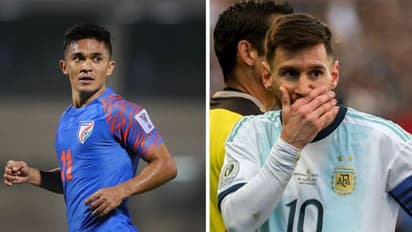 ಮೆಸ್ಸಿ ದಾಖಲೆ ಮುರಿದ ನಾಯಕ ಸುನಿಲ್ ಚೆಟ್ರಿ!