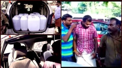 അകമ്പടി വാഹനവുമായി 700 ലിറ്റര് സ്പിരിറ്റ് കടത്തിയ നാലംഗ സംഘം എക്സൈസ് പിടിയില്