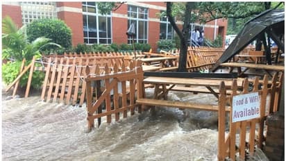 വാഷിംഗ്ടണില് കനത്ത മഴ; വൈറ്റ് ഹൗസില് വെള്ളം കയറി