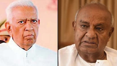 Karnataka coalition crisis: How former PM Deve Gowda, Governor Vajubhai Vala hold the key