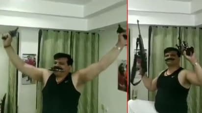 Suspended Uttarakhand BJP MLA Pranav Singh Champion claims video with guns ‘edited’