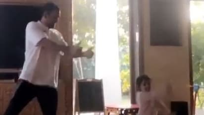 ಧೋನಿ-ಝಿವಾ ಜುಗುಲ್ಬಂದಿ; ಅಪ್ಪ-ಮಗಳಿಗೆ ಯಾರಿಲ್ಲ ಸರಿಸಾಟಿ!