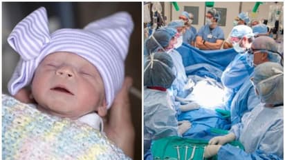 മരിച്ച സ്ത്രീയുടെ ഗര്ഭപാത്രം സ്വീകരിച്ചതിലൂടെ കുഞ്ഞിന് ജന്മം നല്കി യുവതി