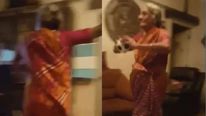 ಜಸ್ಪ್ರೀತ್ ಬುಮ್ರಾ ಬೌಲಿಂಗ್ ಶೈಲಿ ಅನುಕರಿಸಿದ ಅಜ್ಜಿ!